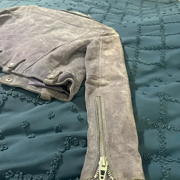 Blank NYC Purple Suede Twilight jacket - Picture 9 of 12